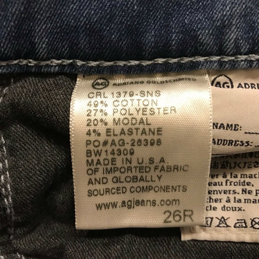 AG Adriano Goldschmied Farrah High Rise Skinny Jeans Contour 360 SNS - Picture 6 of 8